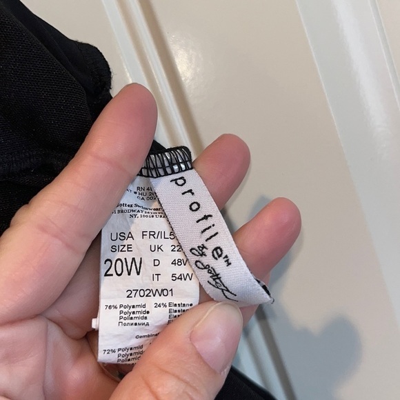 Profile by Gottex plus swim dress swimsuit flattering slimming 20W runs small - Picture 5 of 12